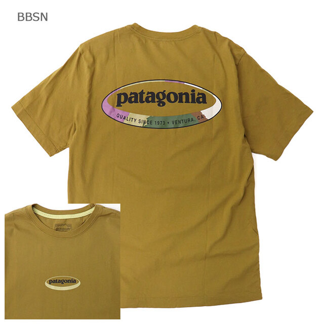 patagonia パタゴニア 半袖Tシャツ メンズ・'95 オーバル・ロゴ・Tシャツ 37847