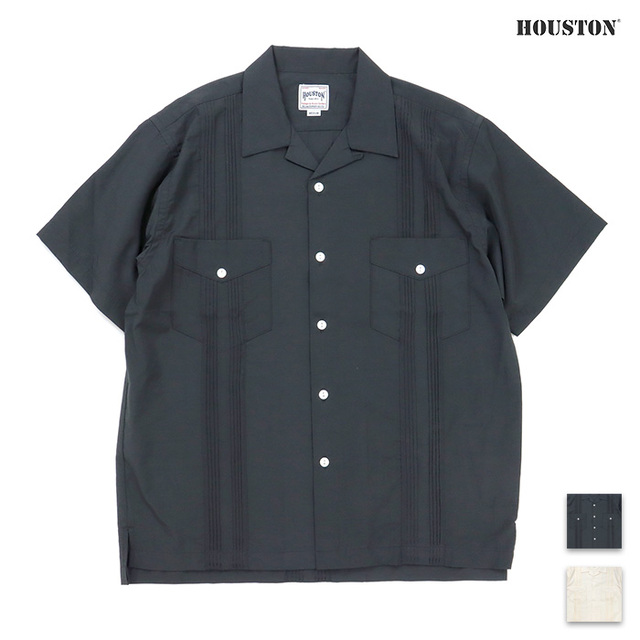 【SALE セール 20％OFF】HOUSTON ヒューストン シャツ CUBA SHIRT キューバシャツ 41305