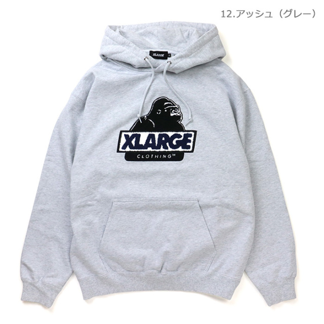 XLARGE エクストララージ パーカー スランテッドOG フーディー  