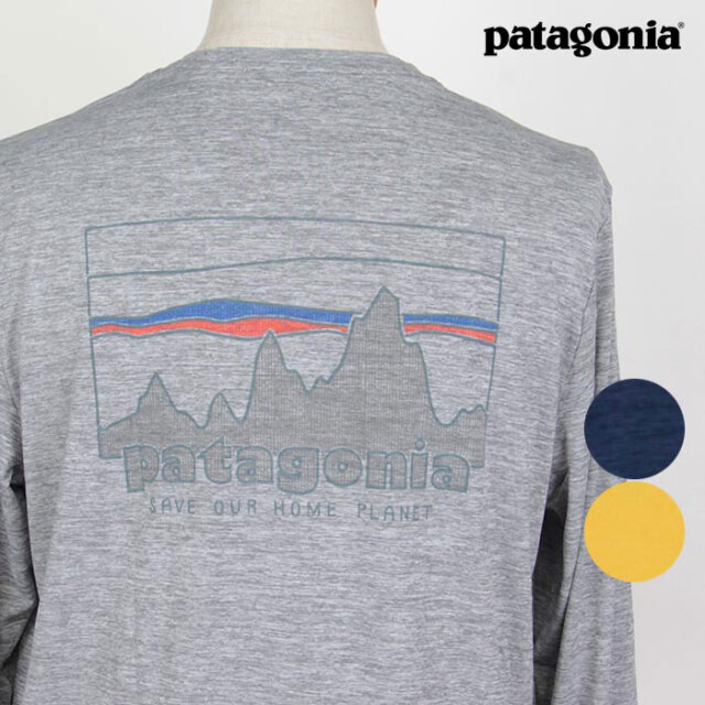 Patagonia パタゴニア メンズ ロングスリーブ キャプリーン クール デイリー グラフィック シャツ