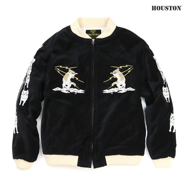 HOUSTON ヒューストン ジャケット VELVETEEN SOUVENIR JACKET (NYALASKA)  別珍スーベニアジャケット（ニャラスカ） 51631