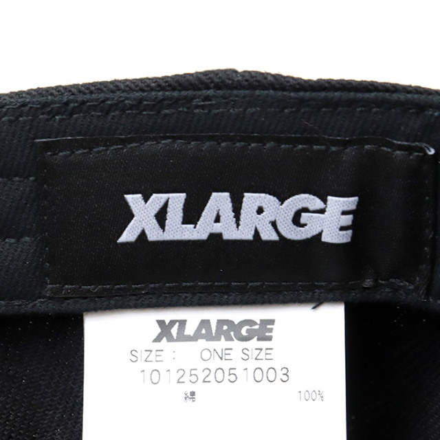 XLARGE エクストララージ オーバルロゴ 6パネルキャップ