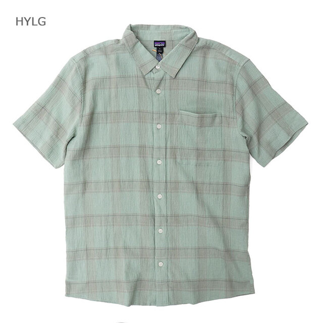patagonia パタゴニア 半袖シャツ メンズ・A/C シャツ 52923/HYLG.グリーン