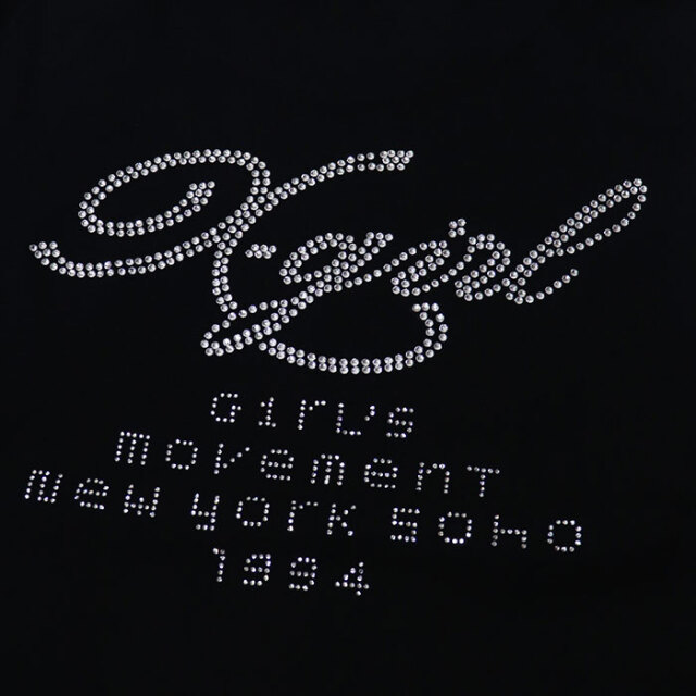 ♡専用♡ X-girl エックスガール RHINESTONE COMBINATION LOGO L/S TEE Tシャツ