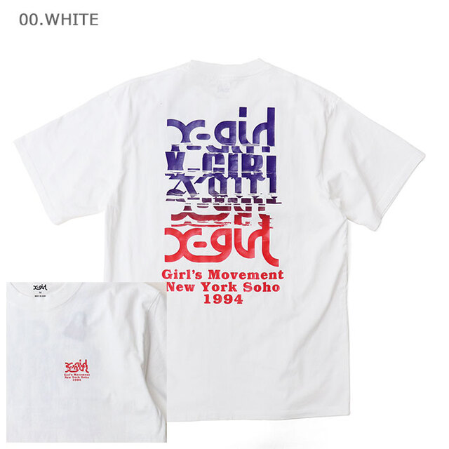 X-girl エックスガール NOISE LOGO S/S TEE Tシャツ 105261011019