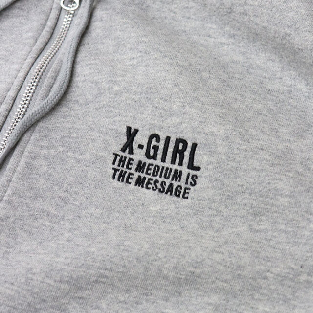 X-girl,エックスガール,スウェットパーカー,105261012016