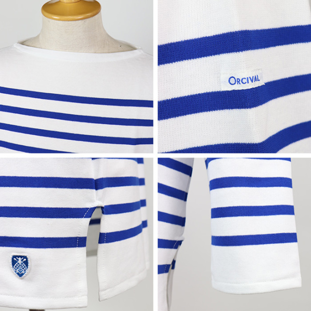 orcival オーシバル　ラッセルフレンチセーラーTシャツ　バスクシャツ 0000082621037.jpg