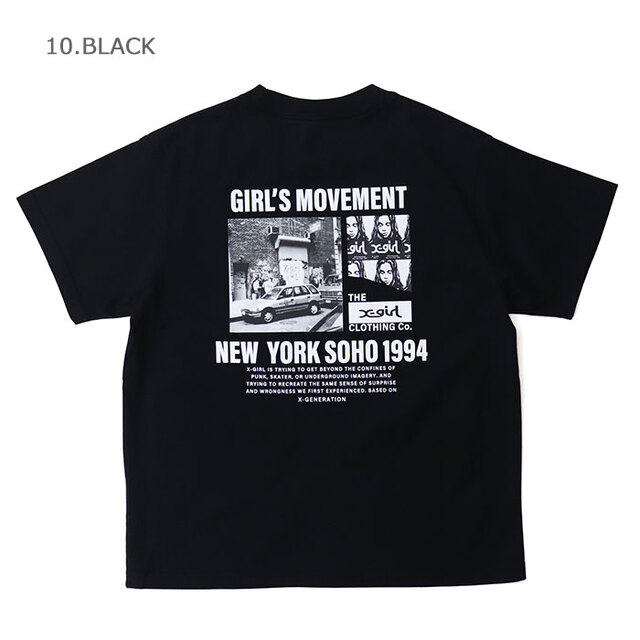 X-girl エックスガール X-girl HISTORY S/S TEE Tシャツ 105262011027