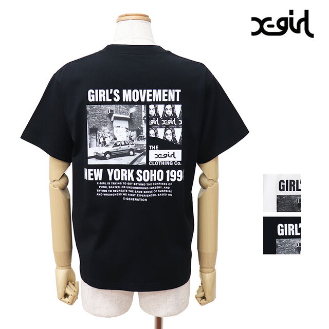 X-girl エックスガール X-girl HISTORY S/S TEE Tシャツ 105262011027