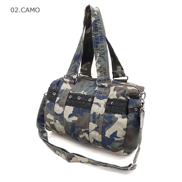 X-girl エックスガール 2WAY DRUM BAG ショルダーバッグ 105262053002