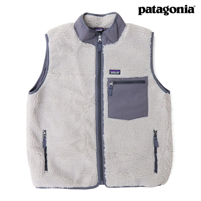 patagonia パタゴニア キッズ・レトロX・ベスト 65614【カラー：NLMY.ナチュラル×メイグレー】