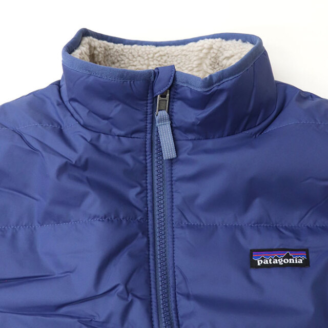 patagonia,パタゴニア,リバーシブルベスト,キッズ,68110