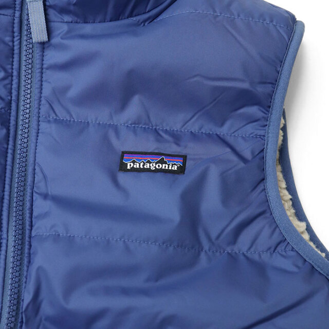 【良品】パタゴニア リバーシブルベスト パープル　キッズXXL patagonia パタゴニア キッズ・リバーシブル・レディ・フレディ