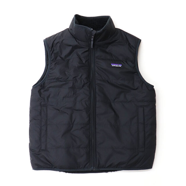patagonia,パタゴニア,リバーシブルベスト,キッズ,68110