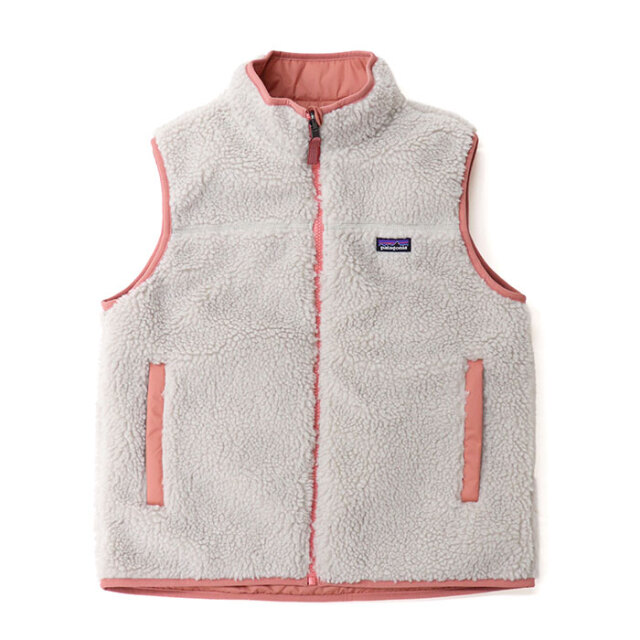 patagonia,パタゴニア,リバーシブルベスト,キッズ,68110