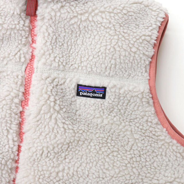 patagonia,パタゴニア,リバーシブルベスト,キッズ,68110