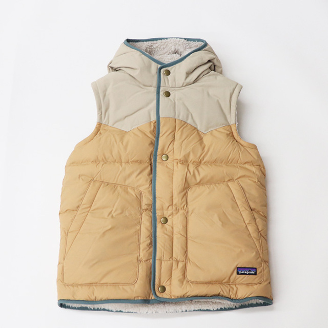 patagonia パタゴニア キッズ・リバーシブル・ビビー・フーディ  
