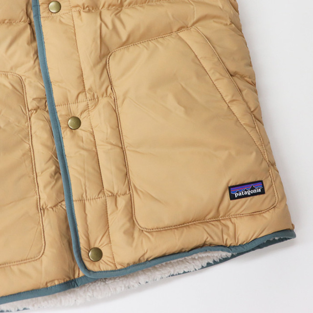 patagonia パタゴニア キッズ・リバーシブル・ビビー・フーディ・ベスト 68320