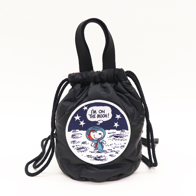 HOUSTON ヒューストン HOUSTON×PEANUTS キルティングエフェクトバッグ 6887