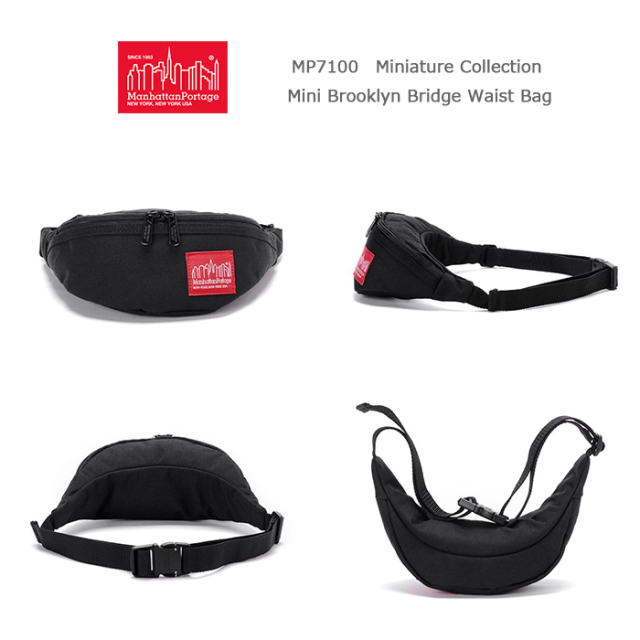 未開封！ マンハッタンBox ROUND&WIDE小物入れ Manhattan Portage マンハッタンポーテージ ミニチュアコレクション