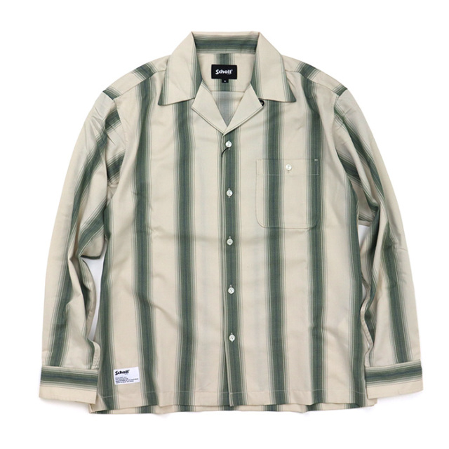 Schott,ショット,ストライプシャツ,782-6120002