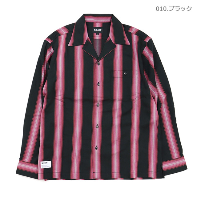 Schott,ショット,ストライプシャツ,782-6120002