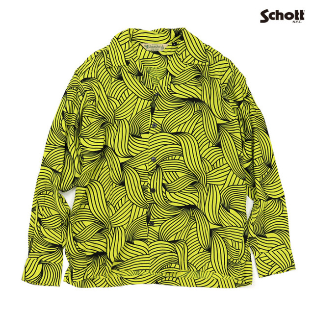 Schott,ショット,バナナレーヨンシャツ,782-6120004