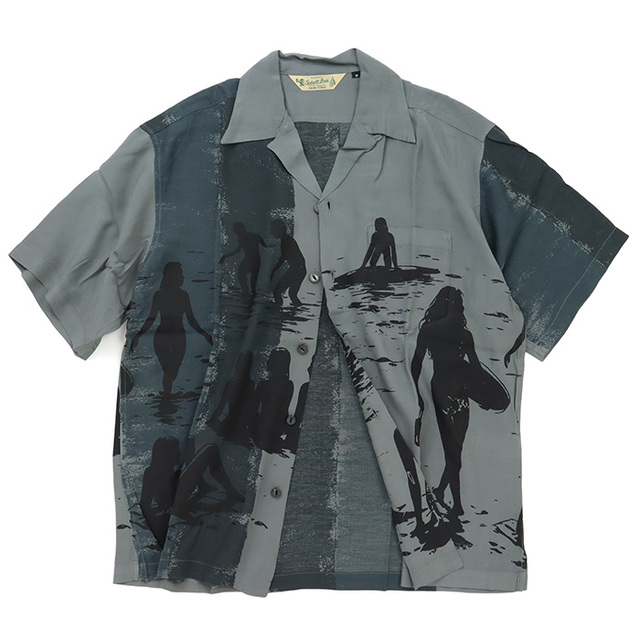 Schott ショット ビーチガール レーヨンシャツ 782-6123007
