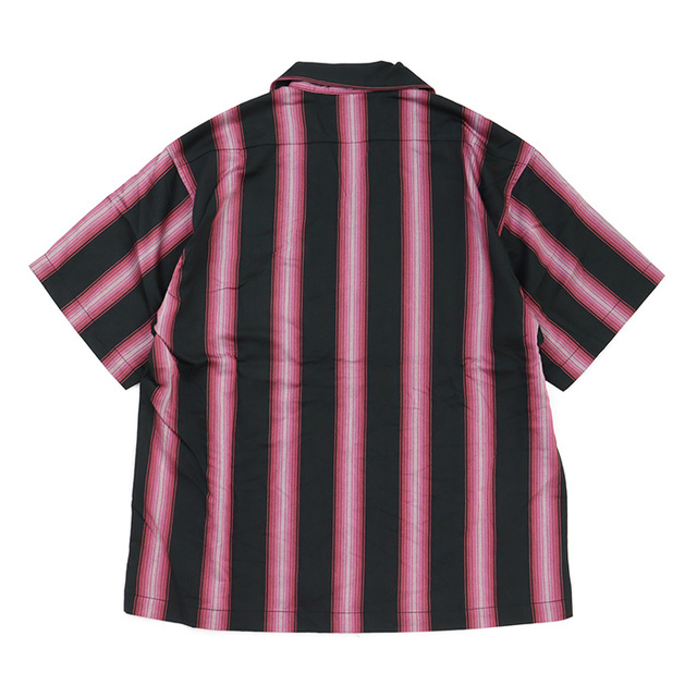 Schott ショット ストライプ 半袖 シャツ 782-6123011