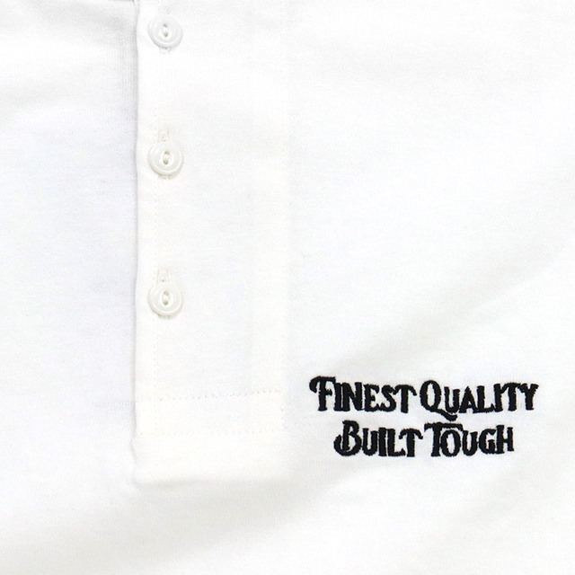Schott ショット 刺繍 ヘンリー Tシャツ 782-6134021
