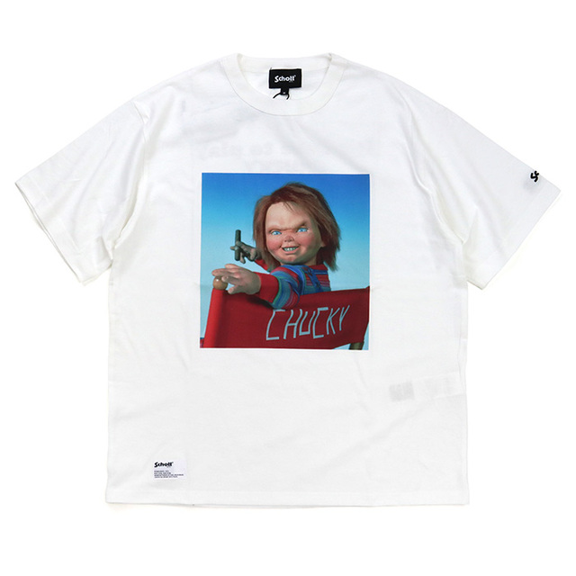 Schott ショット チャッキー タイムトゥープレイ Tシャツ 782-6134028