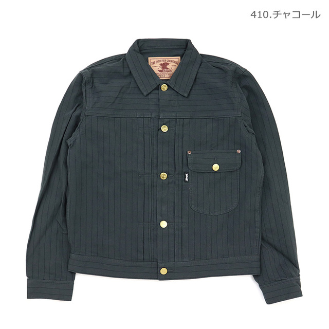 Schott ショット ジャケット LOT. 763J STRIPE FRISCO ストライプ フリスコ ジャケット 782-6252011/410.チャコール