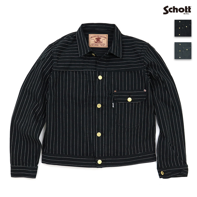 Schott ショット ジャケット LOT. 763J STRIPE FRISCO ストライプ フリスコ ジャケット 782-6252011