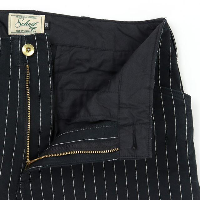 Schott,ショット,ストライプフリスコパンツ,782-6910003