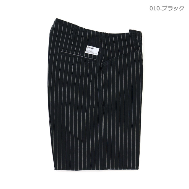 Schottストライプフリスコパンツ黒30 STRIPE FRISCO PANTS/ストライプ フリスコパンツ | Schott（ショット