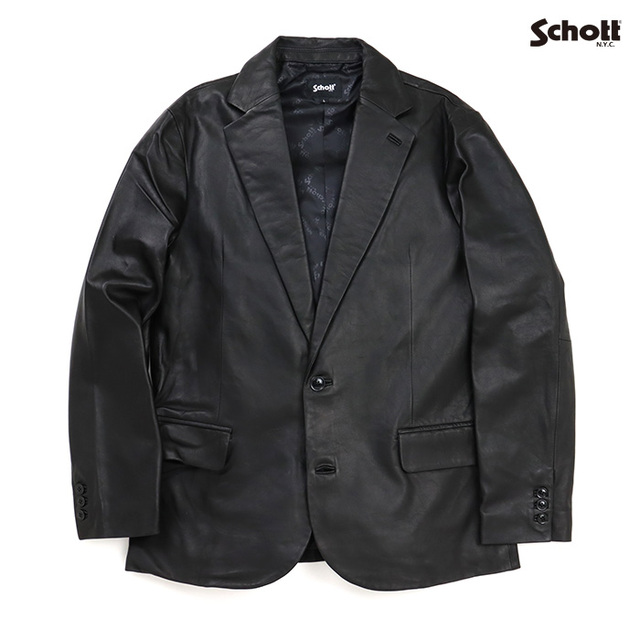 Schott ショット ジャケット LEATHER TAILORED JACKET レザーテーラードジャケット 782-6950014