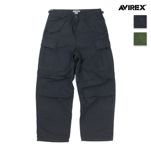 AVIREX アヴィレックス パンツ NYLON/COTTON M-65 FATIGUE PANTS ナイロンコットン M-65 ファティーグパンツ 783-5910018