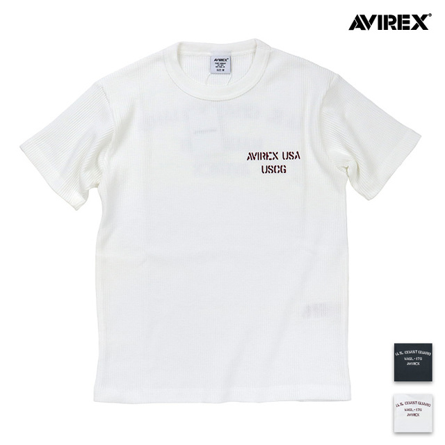 AVIREX アアヴィレックス ミニワッフル Tシャツ U.S.コースト・ガード