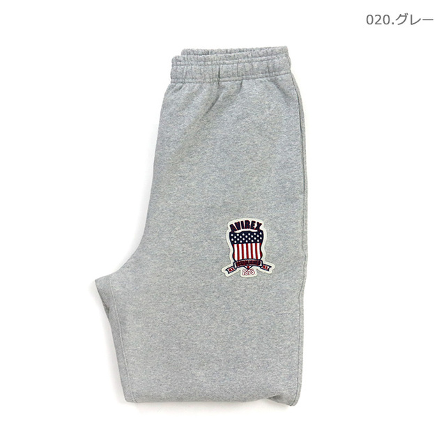 AVIREX アヴィレックス スウェット SIGNATURE VARSITY LOGO SWEAT PANTS シグネチャー バーシティーロゴ スウェットパンツ 783-6910025