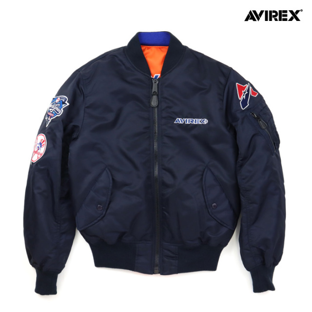 AVIREX アヴィレックス AVIREX×MLB MA-1 サブウェイシリーズ 783 