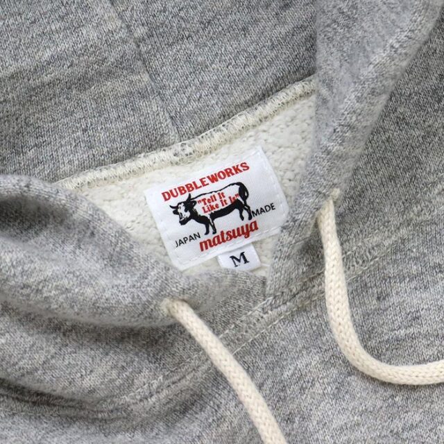 DUBBLE WORKS ダブルワークス MATSUYA別注 吊り編みスウェット