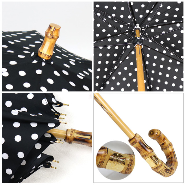 【Traditional Weatherwear】アンブレラバンブーゴールド UMBRELLA BAMBOO アンブレラ バンブー｜ブルー｜Goods｜長傘