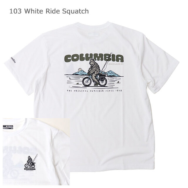 Columbia コロンビア メンズ シダートレイルバックグラフィックTシャツ AJ3185