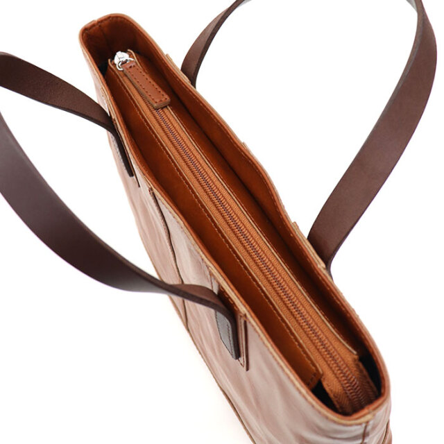 DOUBLES ダブルス レザートートバッグ 手揉み牛革×ヌメ牛革 ANX-1426