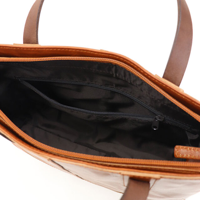 DOUBLES ダブルス レザートートバッグ 手揉み牛革×ヌメ牛革 ANX-1426