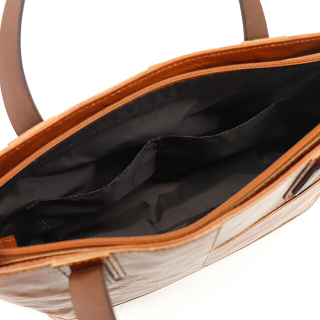 DOUBLES ダブルス レザートートバッグ 手揉み牛革×ヌメ牛革 ANX-1426