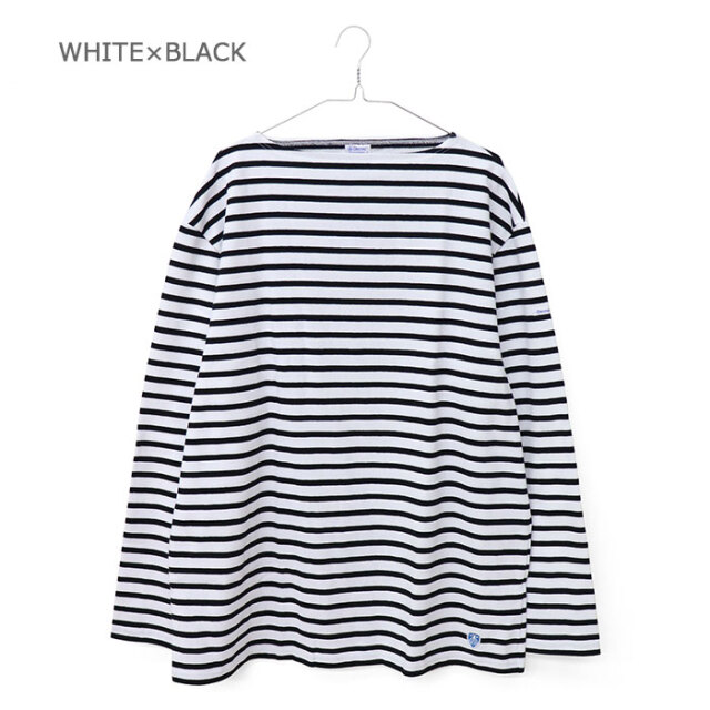 ORCIVAL オーシバル コットンロード フレンチバスクシャツ ビッグ