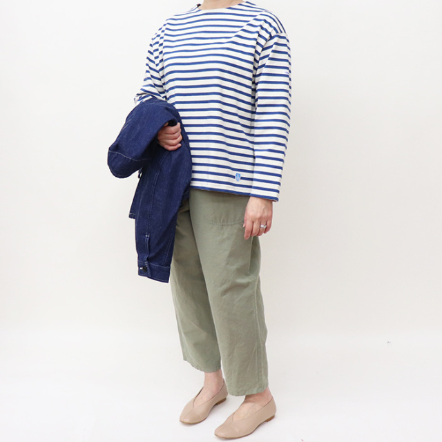 ORCIVAL オーシバル レディース コットンロード ドロップショルダーTシャツ WOMEN　 B249