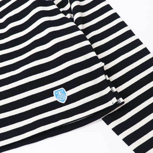 ORCIVAL オーシバル レディース コットンロード クロップドボートネックTシャツ B469