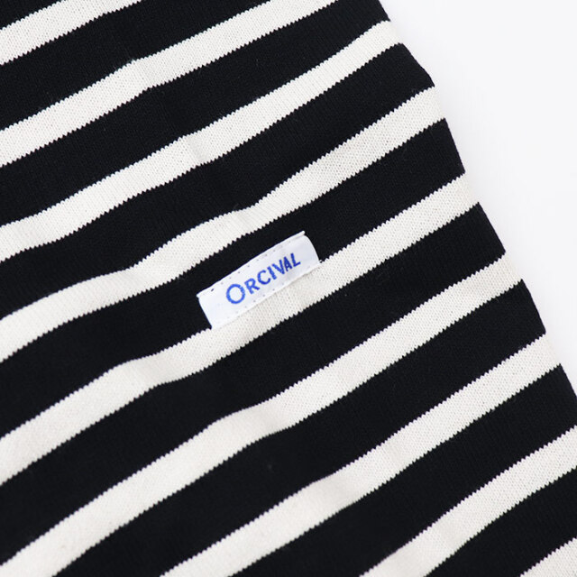 ORCIVAL オーシバル レディース コットンロード クロップドボートネックTシャツ B469